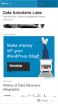 Mobile Screenshot of datasolutionslabs.com